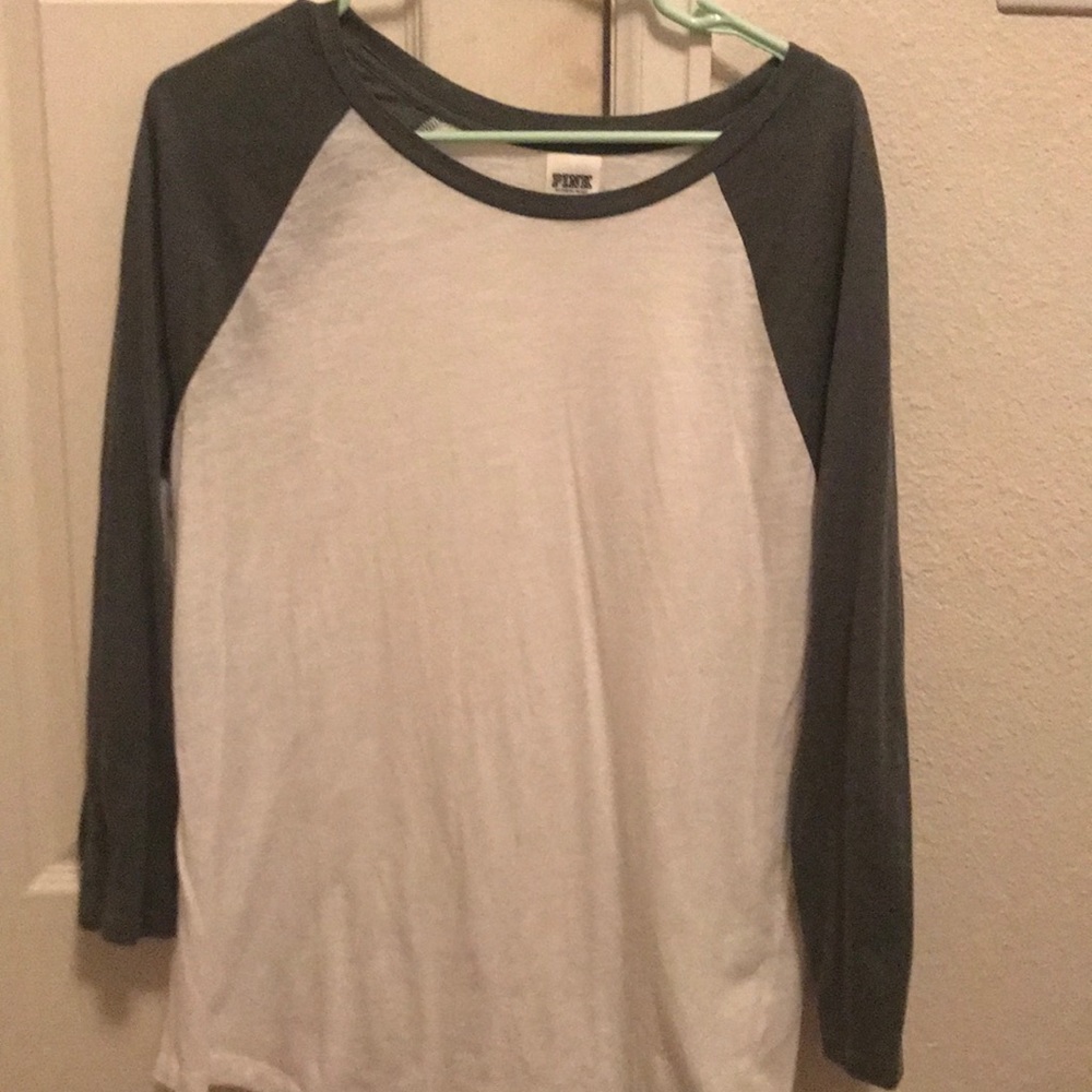 PINK baseball tee